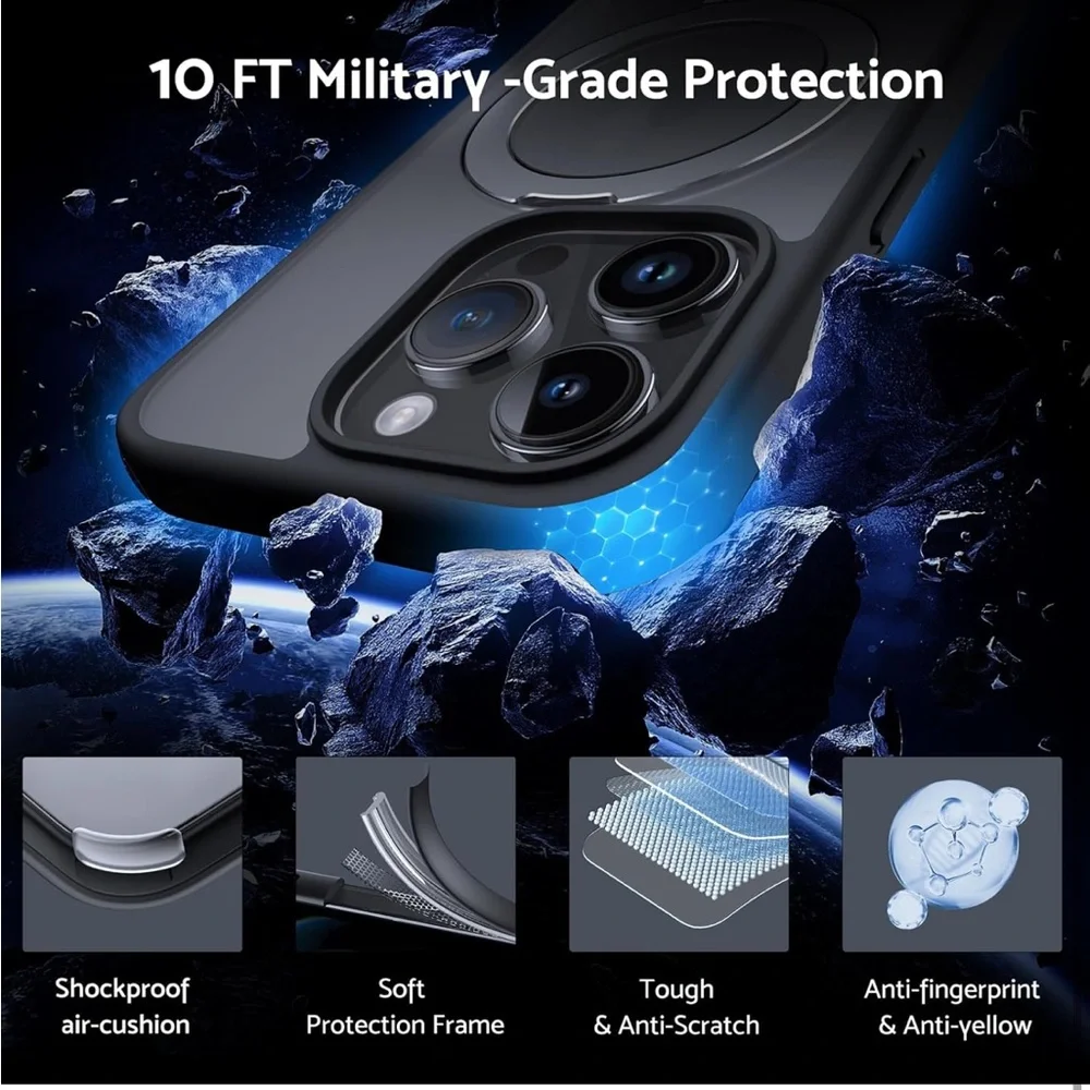NEW DASFOND Mag-Stand Designed for iPhone 15 Pro Case, 2023 MagSafe